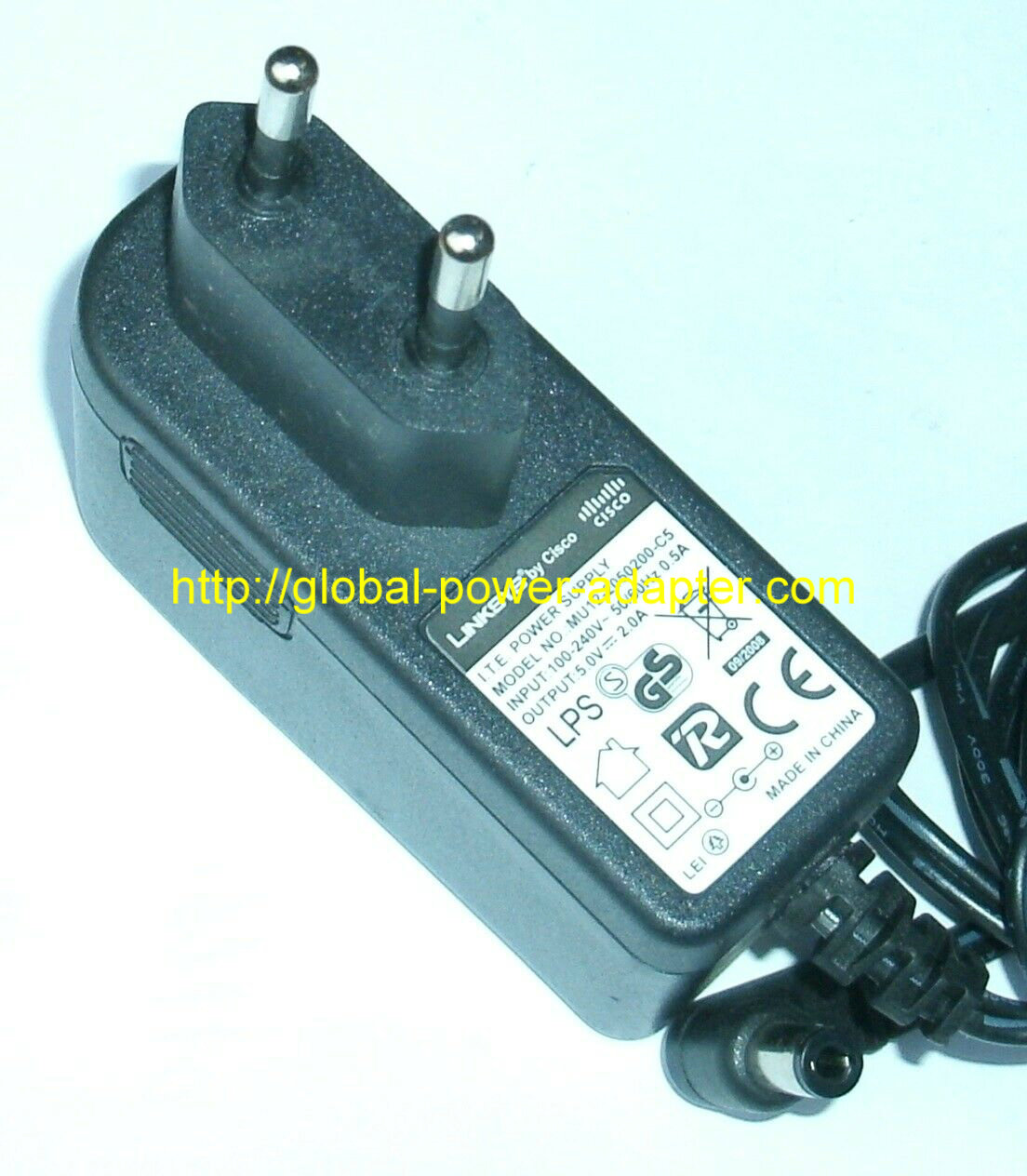*Brand NEW*LINKSYS CISCO MU12-2050200-C5 5.0V 2.0A AC ADAPTER/POWER SUPPLY *Brand NEW*LINKSYS CISCO MU12-2050200-C5 5.0V 2.0A AC ADAPTER/POWER SUPPLY